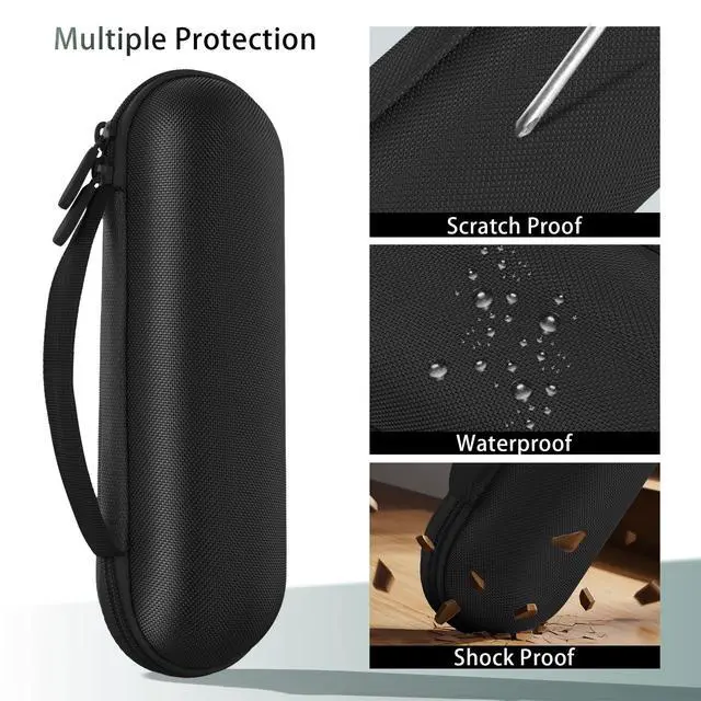 Alt view image 3 of 7 - Hard Case for Beats Pill - Speaker Matte Black | EVA case construction, Water-resistant design, Dust-resistant design, Case only