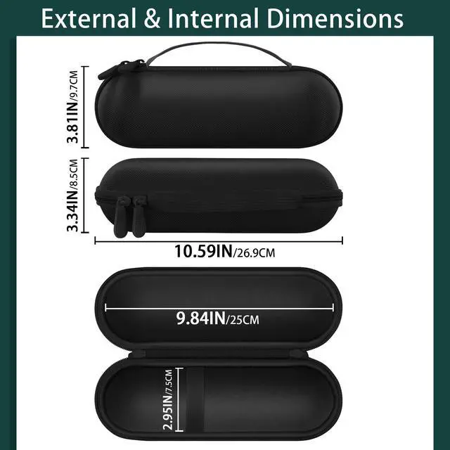 Alt view image 5 of 7 - Hard Case for Beats Pill - Speaker Matte Black | EVA case construction, Water-resistant design, Dust-resistant design, Case only