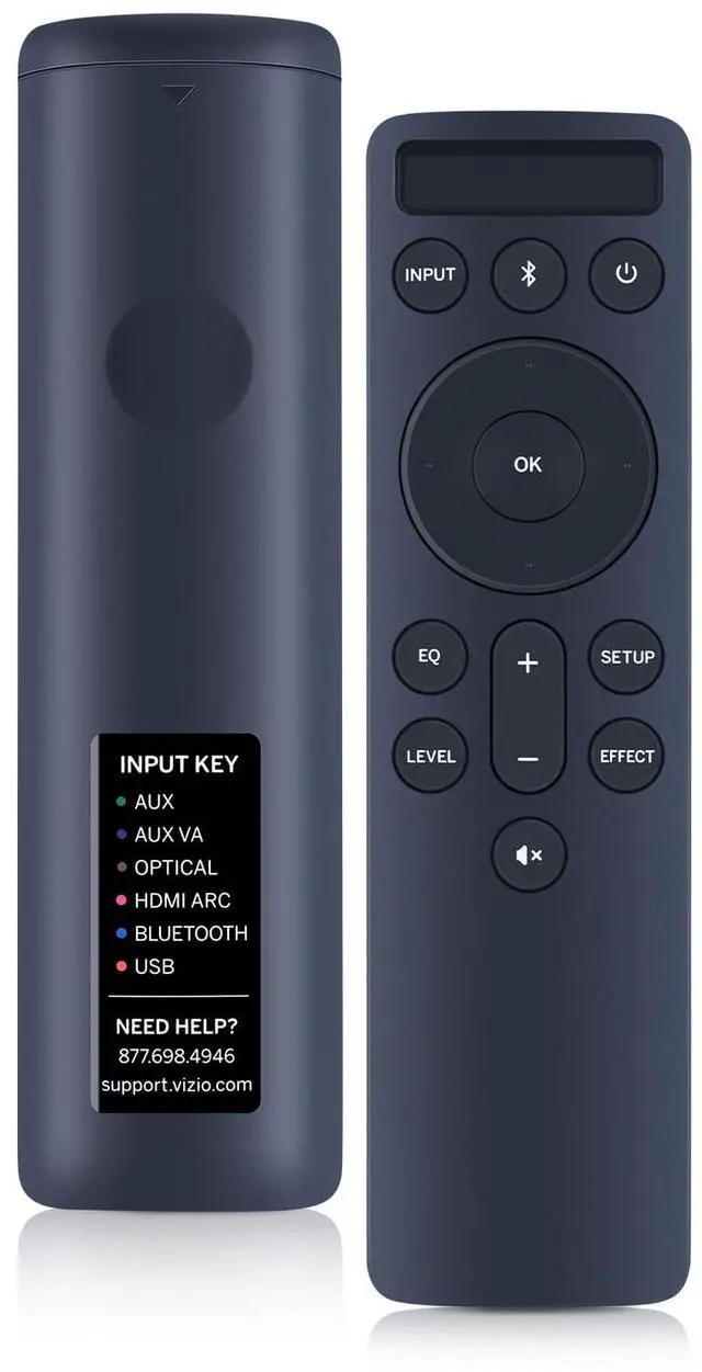 Main image of New Replacement for VIZIO Backlit 5.1 Display Sound Bar Remote, Compatible with Vizio D51 D51-H V51-H6 M51A-H6 and Other Soundbar Models