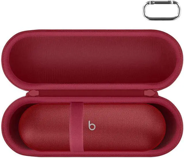 Main image of Hard Case for Beats Pill - Speaker Statement Red | EVA case construction, Water-resistant design, Dust-resistant design, Case only
