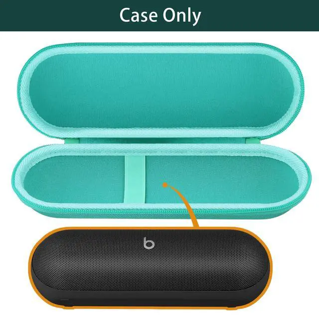 Alt view image 7 of 7 - Hard Case for Beats Pill - Speaker Mint Green | EVA case construction, Water-resistant design, Dust-resistant design, Case only
