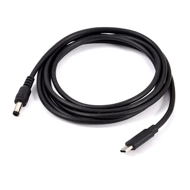 Alt view image 4 of 4 - 2PCS 3.3ft PD 20V 3A Trigger USB Type C Male Input to DC 5.5 x 2.5mm Male Power Cable