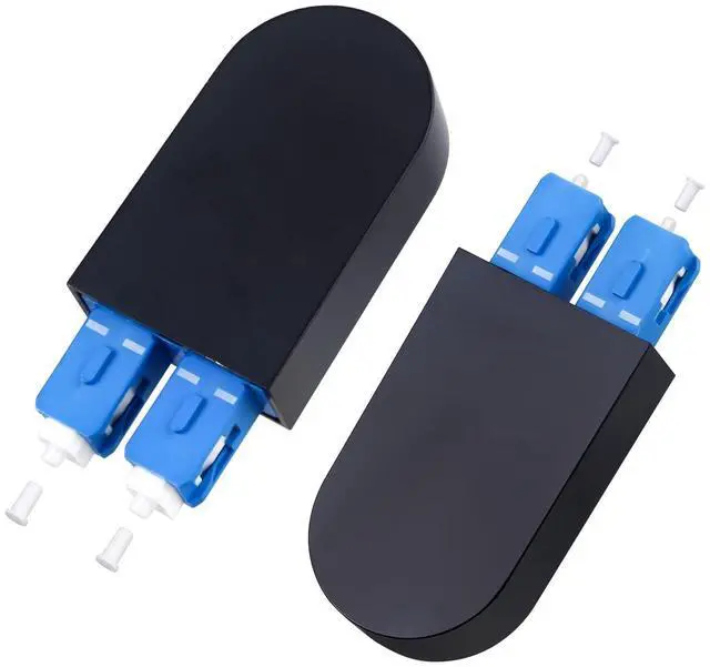 Alt view image 4 of 4 - 4-Pack SC/UPC Fiber Optic Loopback Adapter Singlemode 9/125 Optical Cable Test Adapter Connector for Testing Applications
