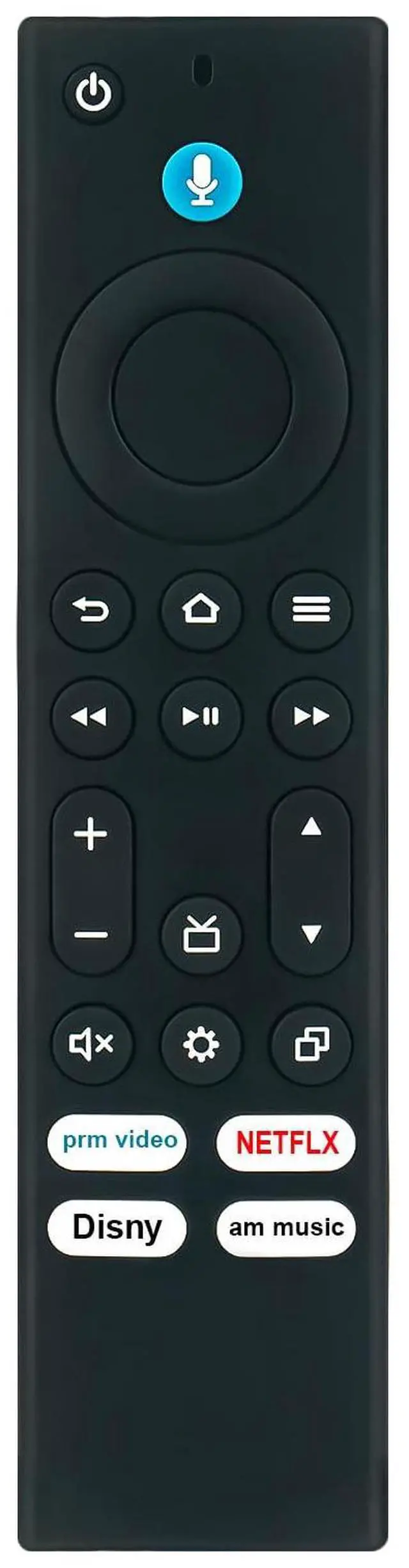 Main image of New Replacement Voice Remote Control fit for Hisense Smart TV 43QD6QF | 50QD6QF 55QD6QF 65QD6QF 75QD6QF 85QD6QF 100QD6QF 55U65QF 65U65QF 85U65QF 75U65QF 100U65QF 43A4NF 40A4NF 32A4NF