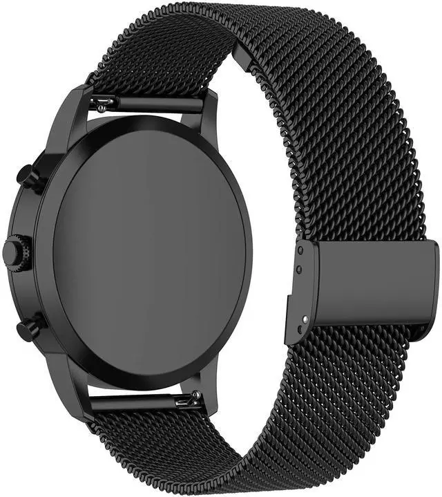 Main image of Compatible with ALPHAGEAR Smartwatch Band, Stainless Steel Metal Mesh Bracelet for ALPHAGEAR Bravo II, Bravo XL, Raptor, Commander, Juliet