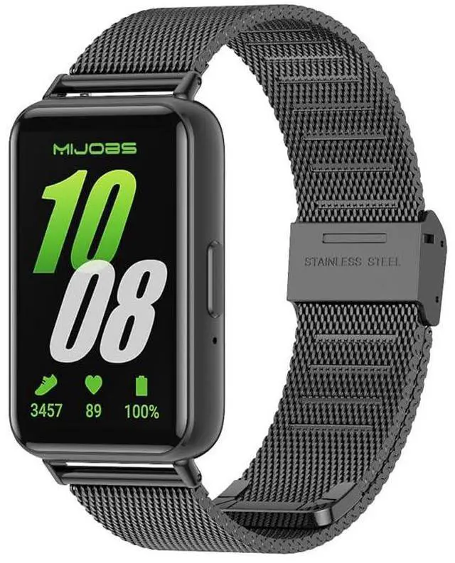 Main image of Metal Strap for Samsung Galaxy Fit 3 Stainless Steel Bracelet Replacement Wristband