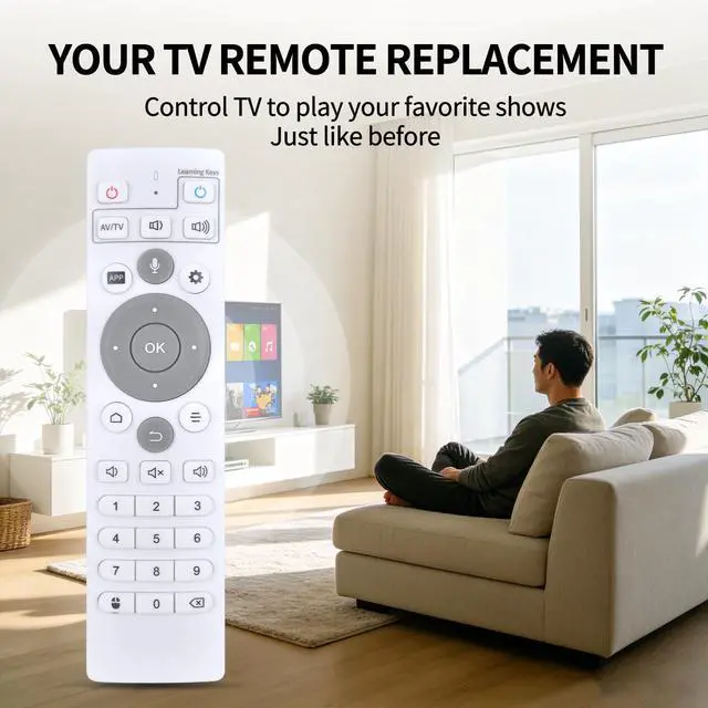 Alt view image 2 of 7 - Replacement Remote Control for UBox UBOX10, UBOX11, UBOX 12 PRO MAX TV Box | No Setup Required