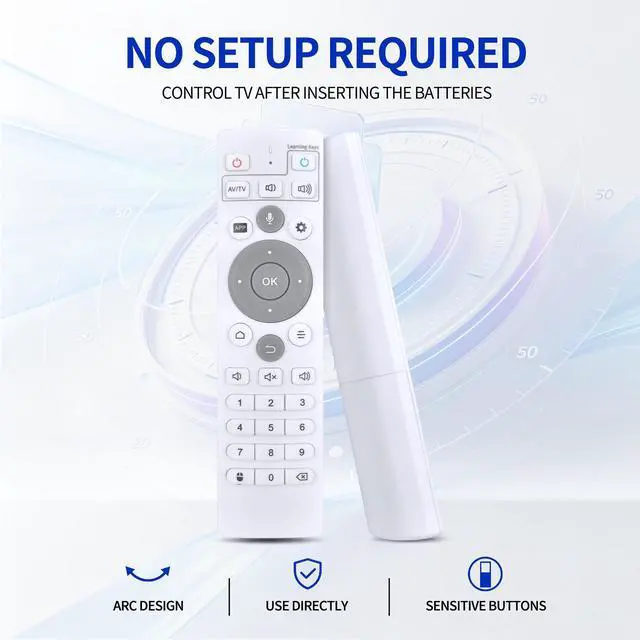Alt view image 3 of 7 - Replacement Remote Control for UBox UBOX10, UBOX11, UBOX 12 PRO MAX TV Box | No Setup Required