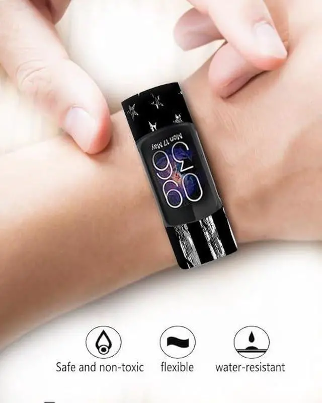 Alt view image 4 of 6 - Sport Bands Compatible with Charge 6 /Charge 5 for Women Men,Soft Waterproof Replacement Straps Wristbands for Charge Advanced Fitness Tracker-6
