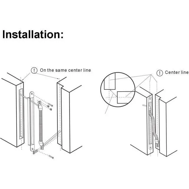 Alt view image 5 of 5 - 304 Stainless Steel Door Loop for Mortise Mounting Access Control Wire Protect, Prevents Pinch Damage for Ethernet and Power Cords