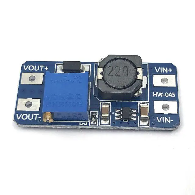 Alt view image 3 of 6 - 5pcs MT3608 DC-DC Step Up Power Apply Module Booster 2A Power Module Compatible with Ar-duino