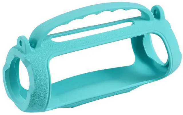 Alt view image 7 of 7 - Silicone Case Compatible with JBL Charge 5 Portable Waterproof Bluetooth Speaker (Mint Green)