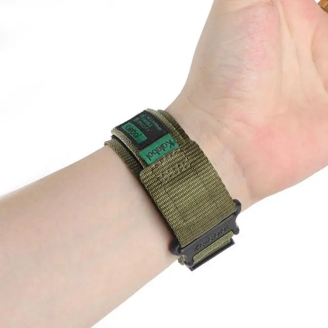 Alt view image 3 of 3 - Nylon Watch Band Strap Compatible with For Casio GBD-200 GBD200