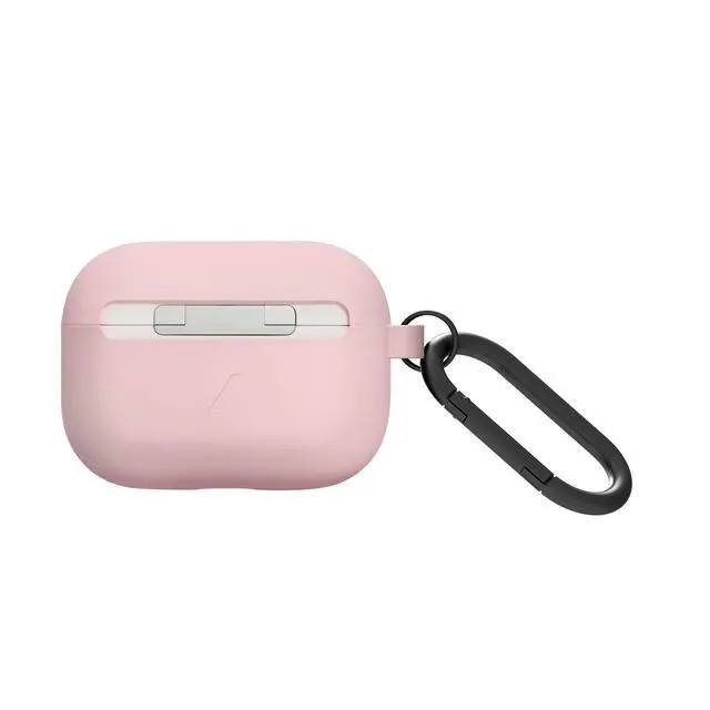 Alt view image 2 of 6 - Roam Case for AirPods Pro Silky & Matte Liquid Silicone Case - Compatible with AirPods Pro, Airpods Pro 2 (Rose)
