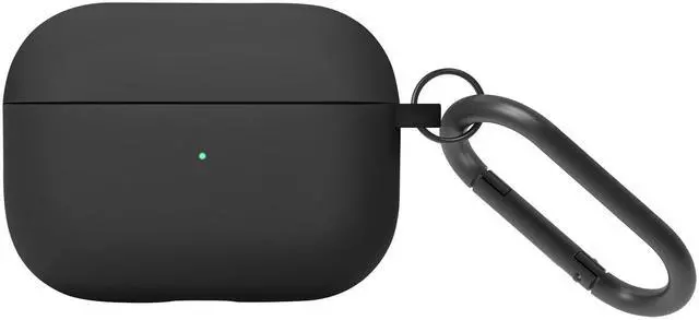 Main image of Roam Case for AirPods Pro 2 Silky & Matte Liquid Silicone Case with Clip - Compatible with Airpods Pro and Airpods Pro 2nd Generation (Black)