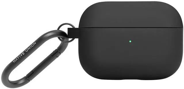 Main image of Roam Case for AirPods Pro Silky & Matte Liquid Silicone Case - Compatible with AirPods Pro, Airpods Pro 2 (Black)