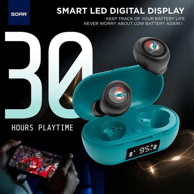 Alt view image 4 of 7 - NHL True Wireless Earbuds v.7