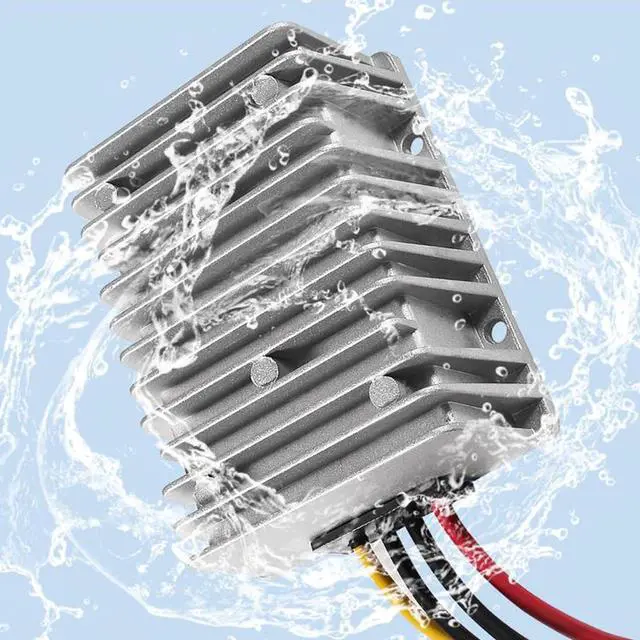 Alt view image 6 of 6 - DC Voltage Reducer Converter DC 36V/48V to 12V 10A Automatic Step Down Up Voltage Regulator Power Converter Waterproof Module Transformer for Golf Cart Club Car