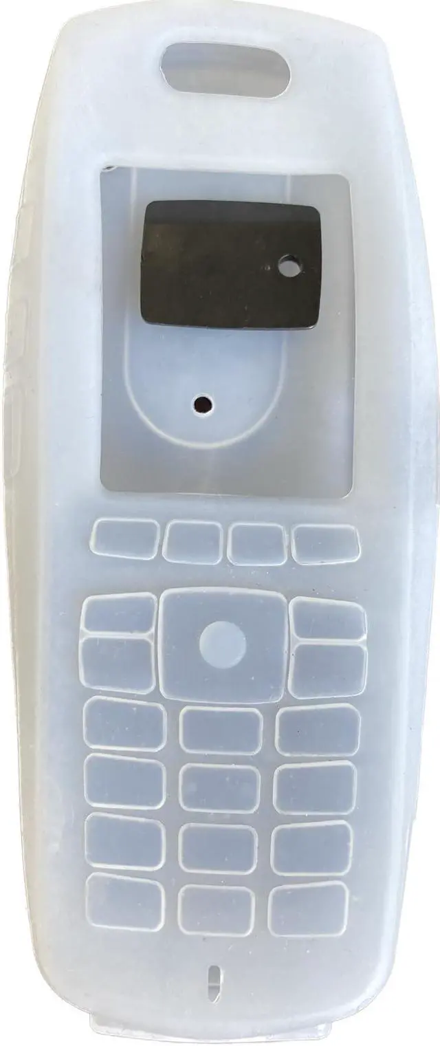 Alt view image 4 of 4 - Silicone Case for Spectralink 8440 with Swivel/ratcheting Belt Clip *Improved* (Clear)