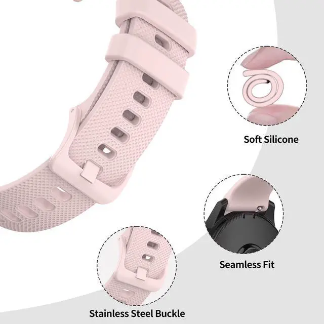 Alt view image 4 of 6 - Compatible with Garmin Venu 4 45mm/Vivoactive 4/Venu 3/Forerunner 255 265 Bands Silicone Strap Sport Wristband for Garmin 22mm Watch Band (Not for 4s/3s/2s/255s/265s) (Multicolor-10pcs)