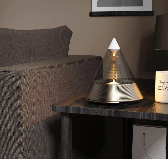 Alt view image 6 of 7 - 3-in-1 Wireless Speaker with Night Light and Diffuser Audio Equipment, 45W 360° Surround Sound, 4000mAh Rechargeable