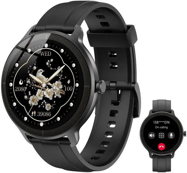 Main image of Smart Watch for Men with Bluetooth Calls & AI Voice Assistant | Fitness Tracker with Sleep Monitor, 100+ Sports Modes, Compatible with Android & iOS