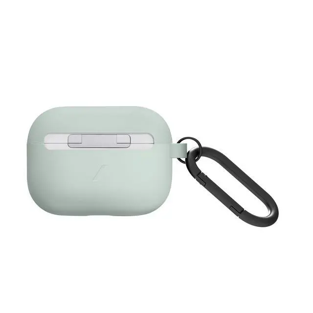 Alt view image 2 of 6 - Roam Case for AirPods Pro Silky & Matte Liquid Silicone Case - Compatible with AirPods Pro, Airpods Pro 2 (Sage)