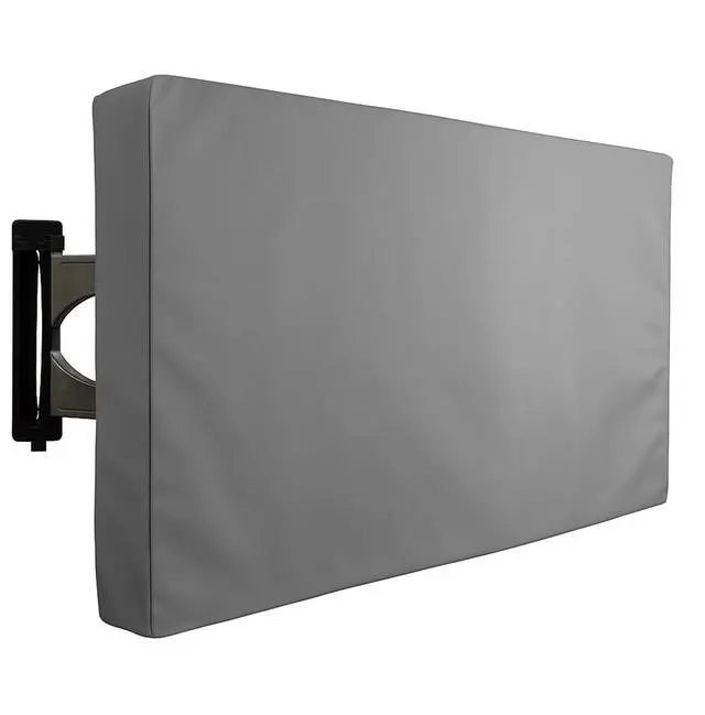 Main image of Outdoor TV Cover Universal Weatherproof Protector for 40-42 Inch TV - Fits Most Mounts & Brackets, Grey (VC-tv-cover-40-grey)