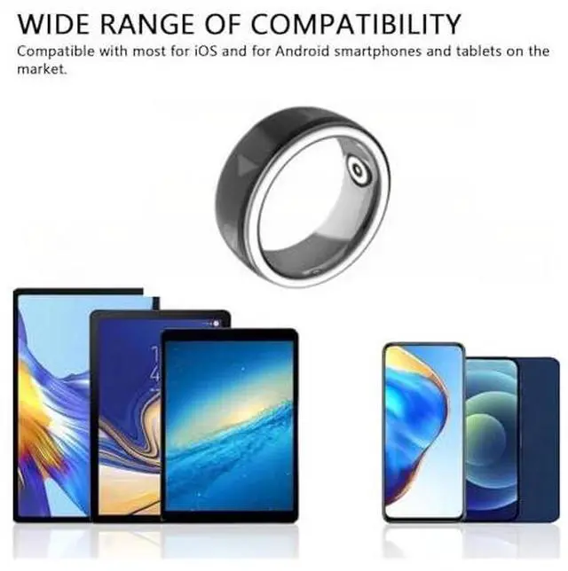 Alt view image 4 of 6 - Smart Ring, Fingertip Bluetooth Remote Control, Remote Control APP Page Turner, Scrolling Rings Rechargeable Camera Remote for Phones Tablets (Size 20, 69mm /, 4fhy7sqkcr-14