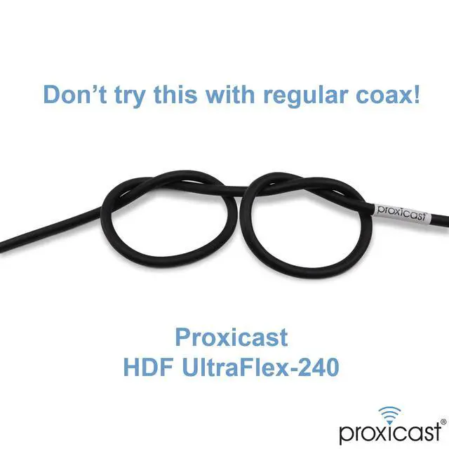 Alt view image 5 of 7 - 3 ft Ultra Flexible PL259 Male - N Male Low Loss Coax Cable Jumper Assembly for CB/UHF/VHF/Shortwave/HAM/Amateur Radio Equipment and Antennas - 50 Ohm (ANT-141-032-03) (Pack of 2)