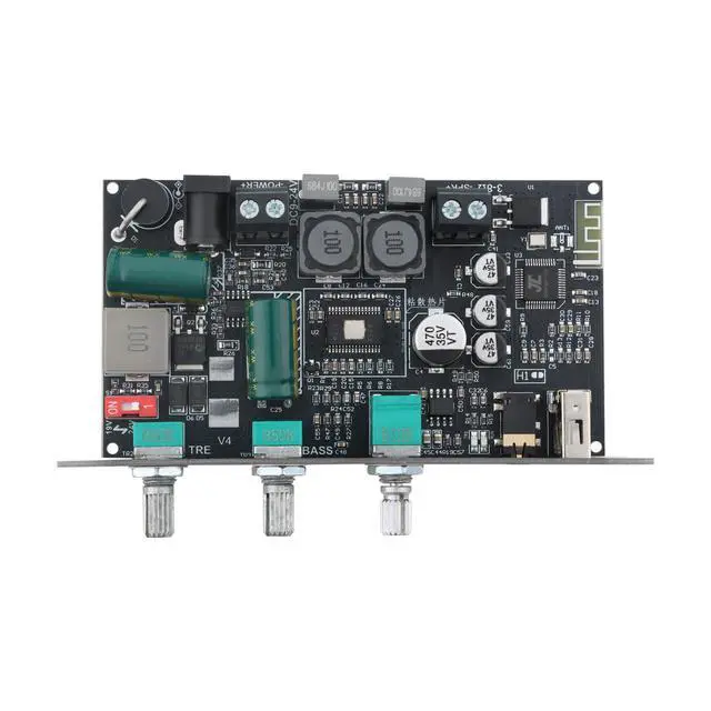 Alt view image 2 of 4 - ZK-1001U 100W Bluetooth Power Amplifier Board TPA3116 High and Low Tone TWS Outdoor DIY Speaker Mono Home Theater Low Distortion