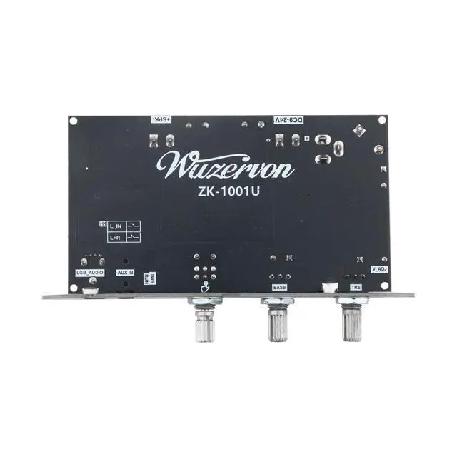 Alt view image 4 of 4 - ZK-1001U 100W Bluetooth Power Amplifier Board TPA3116 High and Low Tone TWS Outdoor DIY Speaker Mono Home Theater Low Distortion