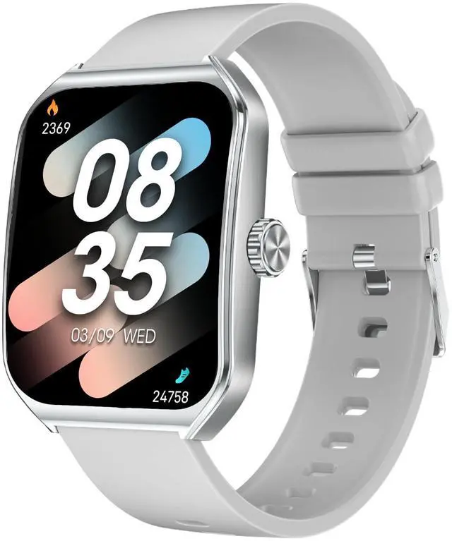 Main image of 1.83" Smart Watch 3D Curved Glass IP68 Waterproof Fitness Tracker | 7-Day Long Battery Life, HD Large Display Sleep Heart Rate Blood Oxygen Monitoring