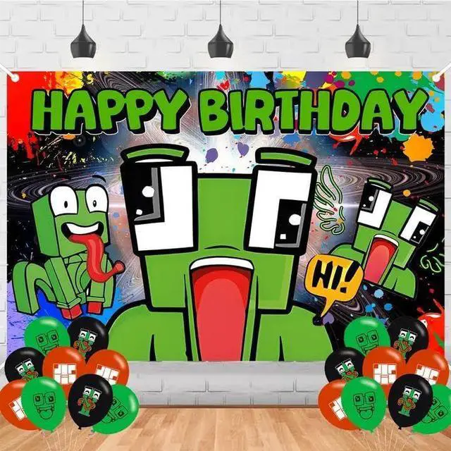 Main image of Unspeak-able Party Supplies5x3FT, Unspeak-able Game Backdrop,Unspeak-able Theme Happy Birthday Party Banner for Boys and Girls Unspeak-able Party Decoration