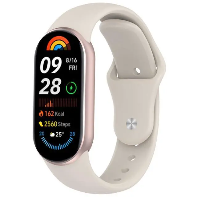 Alt view image 6 of 7 - 4 Pack Sport Bands Compatible with Xiaomi Smart Band 10, Waterproof Strap Replacement for Xiaomi Smart Band 9/8, Mi Band 9/Mi Band 8