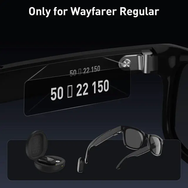 Alt view image 3 of 7 - Carina C2 Wearable Battery Pack for Wayfarer Standard+Magnetic Charging Cable 3.7 Feet