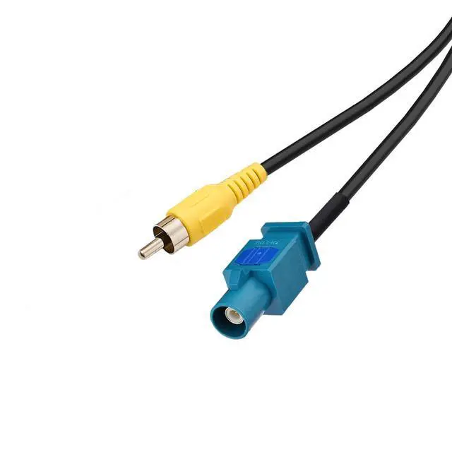 Alt view image 2 of 3 - Fakra Z-Type to RCA Male Female RG174 Cable Coax Pigtail 12"