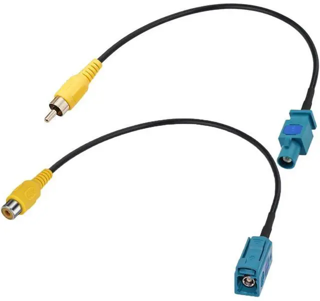 Main image of Fakra Z-Type to RCA Male Female RG174 Cable Coax Pigtail 12"