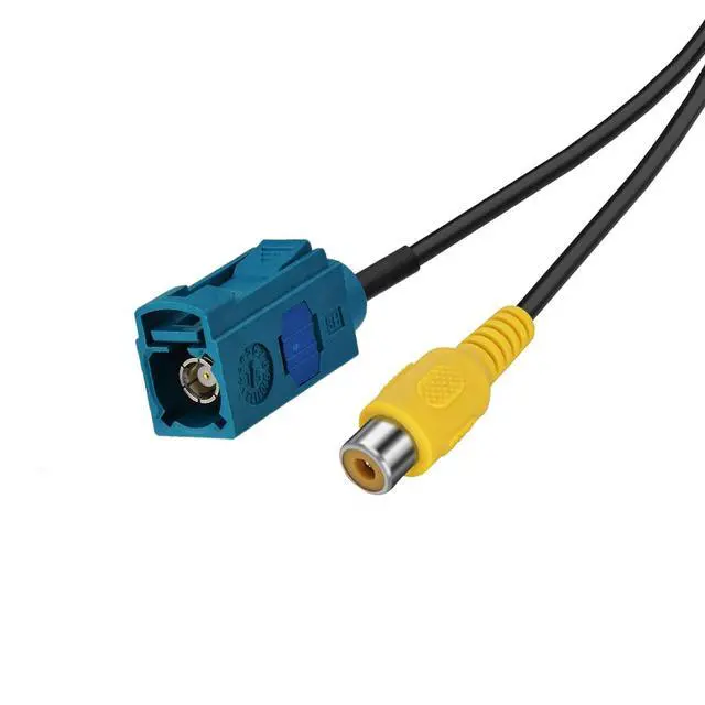 Alt view image 3 of 3 - Fakra Z-Type to RCA Male Female RG174 Cable Coax Pigtail 12"
