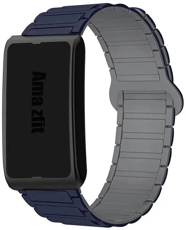 Main image of Compatible for Amazfit Helio Bands, Quick Release Silicone Sport Strap Watchband Compatible for Amazfit Helio Fitness Tracker Wristband