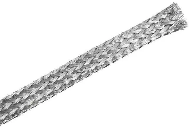 Main image of 23Ft - 13/64 Inch 304 Stainless Steel Sleeving Expandable Hose Cover