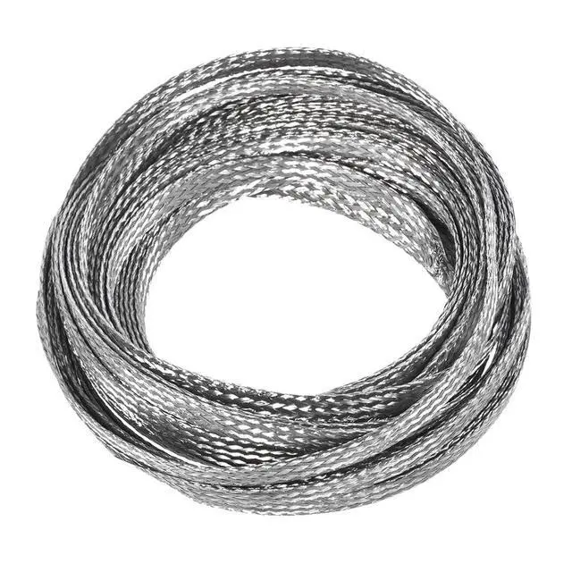 Alt view image 4 of 4 - 23Ft - 13/64 Inch 304 Stainless Steel Sleeving Expandable Hose Cover