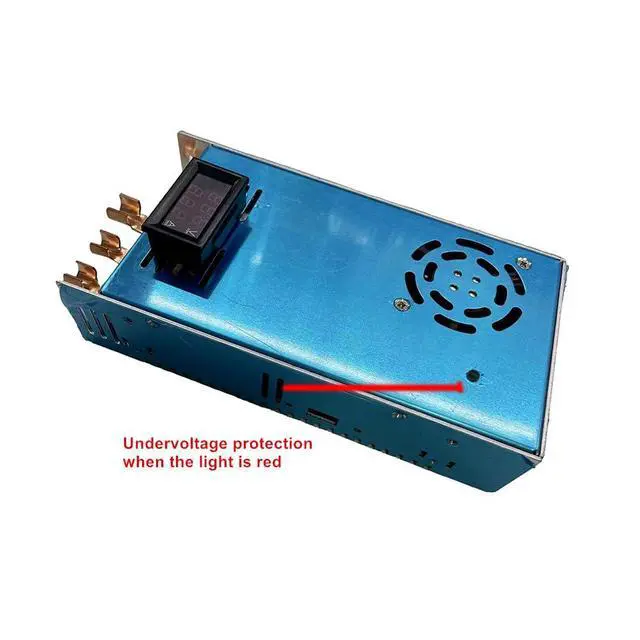 Alt view image 3 of 5 - 12V-60V to 15V-80V 100A 2000W DC Boost Power Supply Output Constant Voltage and Constant Current Adjustable Charging Module