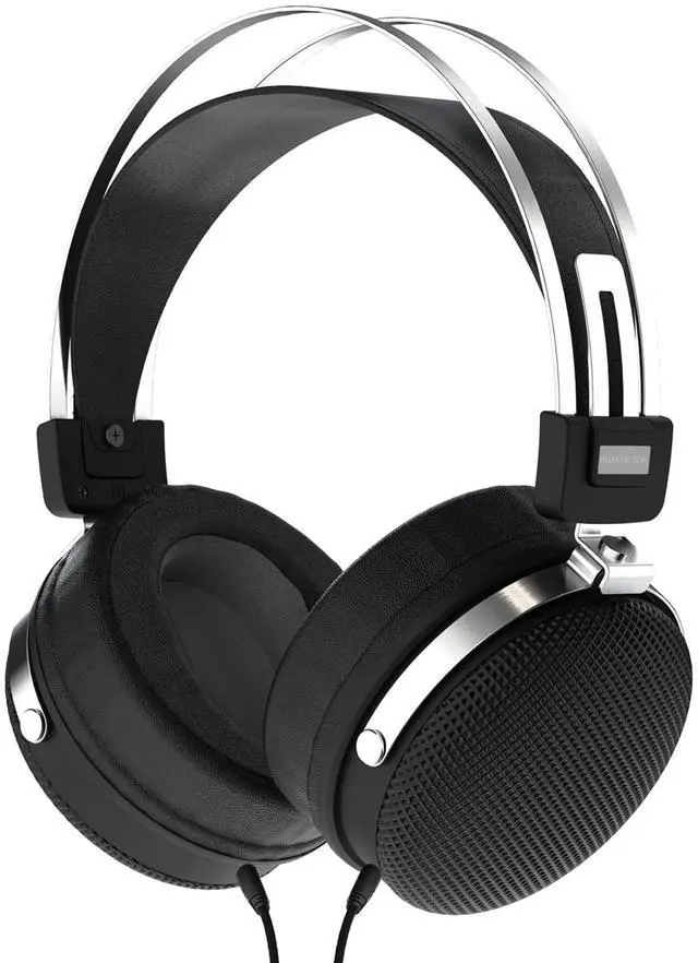 Main image of Wired Studio Headphones,Over Ear Boom mic Gaming Headset,HiFi Open-Back Stereo Headphones,Dual 3.5mm 50mm Dynamic Driver Monitoring Headset for Recording Mixing DJ Podcast Audiophile