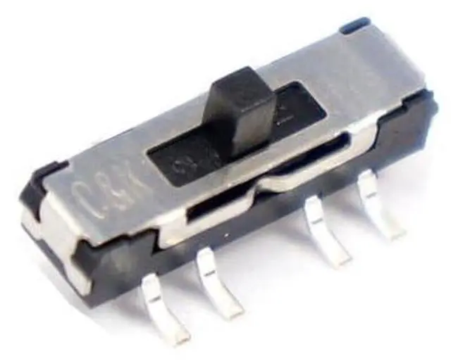 Main image of Bose Power Button, Slide Switch Replacement for QC35, QC45 Headphones, Black, Slide Actuator, Manual Operation