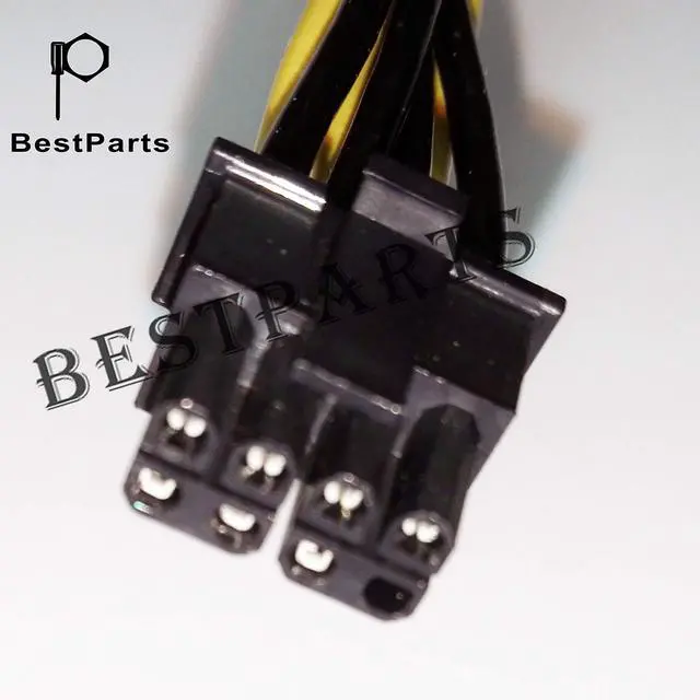 Alt view image 3 of 4 - BestParts GPU Power Cable Compatible with Dell PowerEdge R740 T550 T560 | P40 M40 M60 A100 A800 A6000 A30 A40 A16 K80 V100 GPU Power Cable for PowerEdge R740 R740xd T550 T560