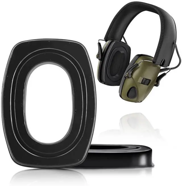 Main image of Gel Ear Pads Cushions for Howard Leight by Honeywell Earmuff, Impact Sport, Pro, Sync, Leightning and Professional Model Replacement Gel Cups, Ear Pads