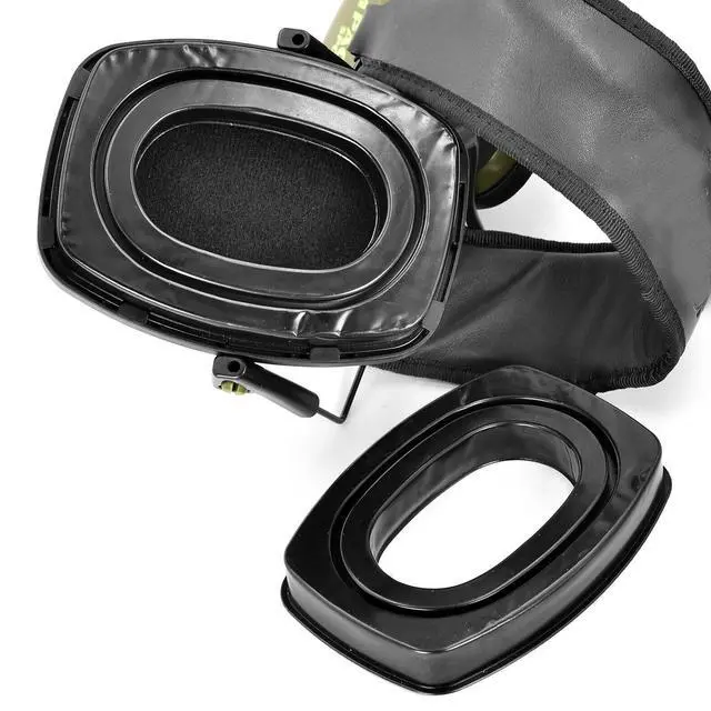 Alt view image 3 of 7 - Gel Ear Pads Cushions for Howard Leight by Honeywell Earmuff, Impact Sport, Pro, Sync, Leightning and Professional Model Replacement Gel Cups, Ear Pads