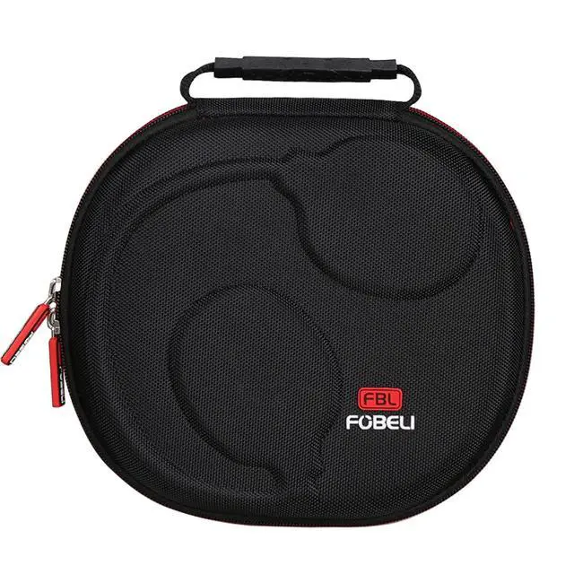 Alt view image 5 of 7 - Hard Headphone Storage Case for Silensys E7 / PurelySound E7 / MOVSSOU E7 / COWIN E7 / Tapela E7 / Audonia E7 Active Noise Cancelling Bluetooth Headphones (Case Only) (Red)