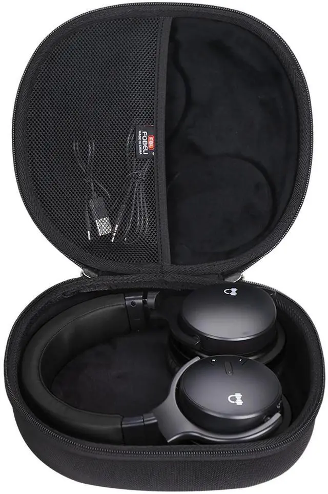 Main image of Hard Headphone Storage Case for Silensys E7 / PurelySound E7 / MOVSSOU E7 / COWIN E7 / Tapela E7 / Audonia E7 Active Noise Cancelling Bluetooth Headphones (Case Only) (Black)